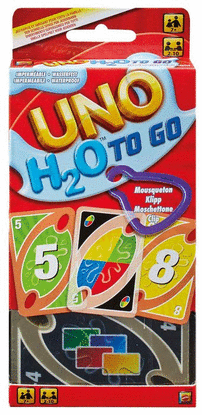 JUEGO UNO H20 TO GO. MATTEL