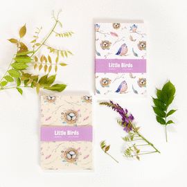 SET DE 2 CUADERNOS LITTLE BIRDS