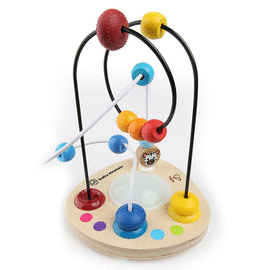 JUEGO HAPE BABY EINSTEIN LABERINTO DE CUENTAS MULTICOLOR. HAPE
