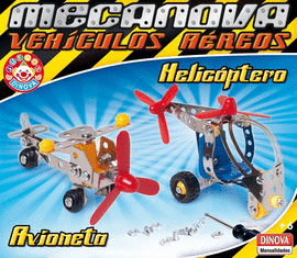 JUEGO EDUCATIVO DINOVA MECANOVA VEHICULOS AEREOS