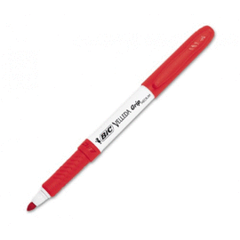 ROTULADOR ROJO PARA PIZARRA BIC VELLEDA GRIP VELEDA 