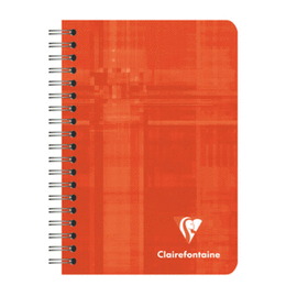 LIBRETA LISA ESPIRAL 9, 5X14 90H LISO