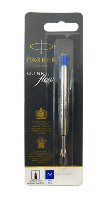 RECAMBIO BOLIGRAFO PARKER AZUL MEDIO