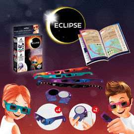 SET GAFAS ADULTO Y NI�O ECLIPSE SOLAR 2026