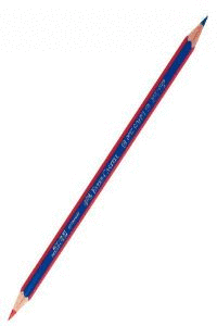 LAPIZ FABER BICOLOR ROO AZUL 2160 RB FINO. FABER CASTELL