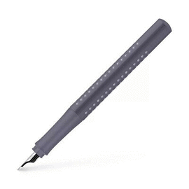 PLUMA ESTILOGR�FICA GRIS. FABER CASTELL