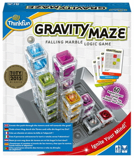 JUEGO DE LOGICA GRAVITY MAZE. THINKFUN