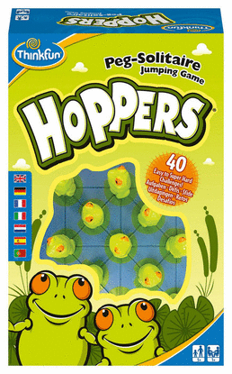 JUEGO DE LOGICA HOPPERS. THINKFUN