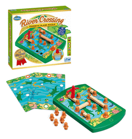 JUEGO DE LOGICA RIVER CROSSING. THINKFUN