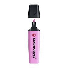 MARCADOR STABILO BOSS PASTEL FUCSIA HELADO