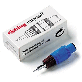 ROTRING ISOGRAPH PUNTERA DE RECAMBIO PARA ESTIL�GRAFO 0,60 MM. ROTRING