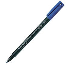 ROTULADOR LUMOCOLOR 317 MEDIO AZUL. STAEDTLER