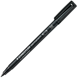 ROTULADOR LUMOCOLOR 317 MEDIO NEGRO. STAEDTLER