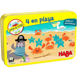 4 EN PLAYA - 4 EN RAYA. HABA