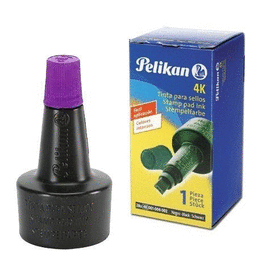 TINTA SIN ACEITE COLOR VIOLETA. PELIKAN
