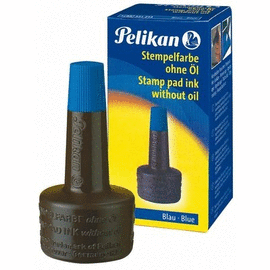 TINTA TAMPON PELIKAN 30ML AZUL