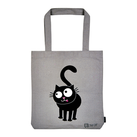 ED, THE CAT- BOLSA DE TELA. TOTEBAG