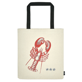BOLSA DE TELA LANGOSTA. TOTEBAG