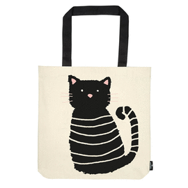 MIAU. BOLSA DE TELA. TOTEBAG