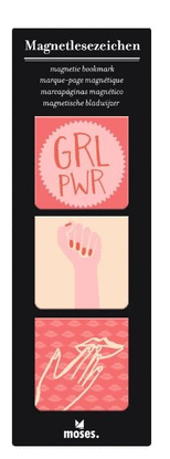 MARCAPAGINAS MAGNETICOS GIRL POWER