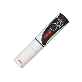 MARCADOR UNI CHALK TIZA LIQUIDA 8,0MM BLANCO