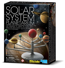 JUEGO 4M KIDZ LABS SOLAR SYSTEM PLANETARIUM. 4M