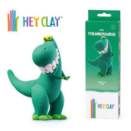 PASTA DE MODELAR HEY CLAY DINOSAURIO TIRANOSAURIO