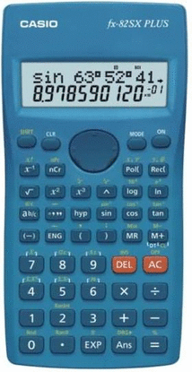 CASIO FX-82SXPLUS-S-EH - CALCULADORA CIENTFICA, 19.5 X 78 X 155 MM, AZUL