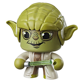 MIGHTY MUGGS - FIGURA COLECCIONABLE DE STAR WARS, YODA. HASBRO
