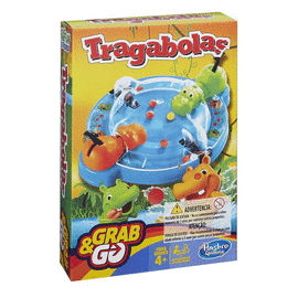 JUEGO DE MESA TRAGABOLAS VIAJE. HASBRO