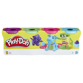 JUEGO PLAY-DOH PACK 4 BOTES SURTIDOS