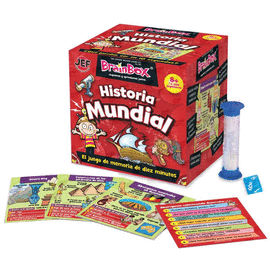 JUEGO DE MEMORIA BRAINBOX HISTORIA DEL MUNDO