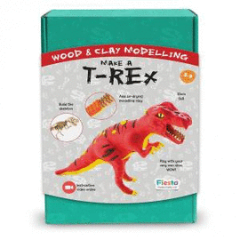 KIT CONSTRUYE Y MOLDEA T-REX