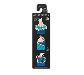 MINI MARCAPAGINAS MAGNETICOS MODELO NADADORES