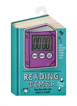 CRON�METRO DE LECTURA INFANTIL MORADO