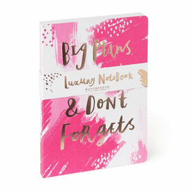 CUADERNO LUXURY BIG PLANS