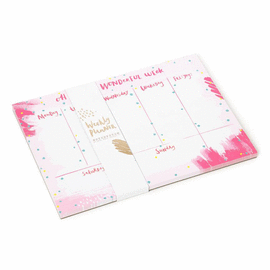 WEEKLY PLANNER WONDERFUL WEEK. PLANIFICADOR