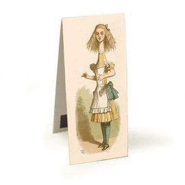 MARCAPAGINAS CON IMAN ALICIA ALICE STRETCH