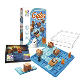 GATOS Y CAJAS. JUEGO SMART GAMES