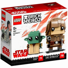 LEGO BRICKHEADZ LUKE SKYWALKER Y YODA
