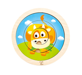 JUEGO HAPE PUZZLE GIRATORIO GRANJA. HAPE