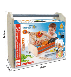 JUEGO HAPE BANCO DE TRABAJO INVENTOS PORTATIL. HAPE