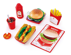 JUEGO HAPE COCINA FAST FOOD. HAPE