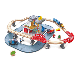 ESTACI�N DE BOMBEROS, POLIC�A Y TREN