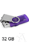 PENDRIVE 32GB USB 2.0 KINGSTON DT101 G2 PURPURA