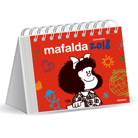 CALENDARIO 2018 TACO MAFALDA -ROJO-