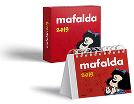MAFALDA 2019 CALENDARIO CAJA ROJO