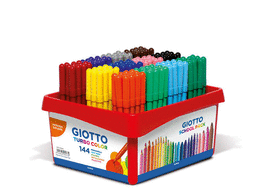 ROTULADOR GIOTTO TURBOCOLOR PACK 144 UNID