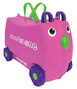CARRITO GIRANDOLONE CON COLORES Y JUEGOS FUCSIA. MITAMA