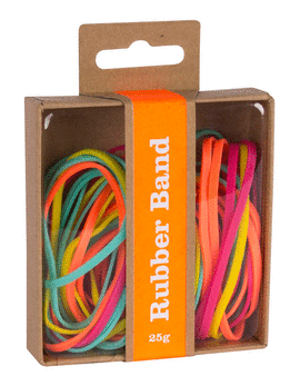 GOMAS ELASTICAS FLUOR COLLECTION 25 GRAMOS